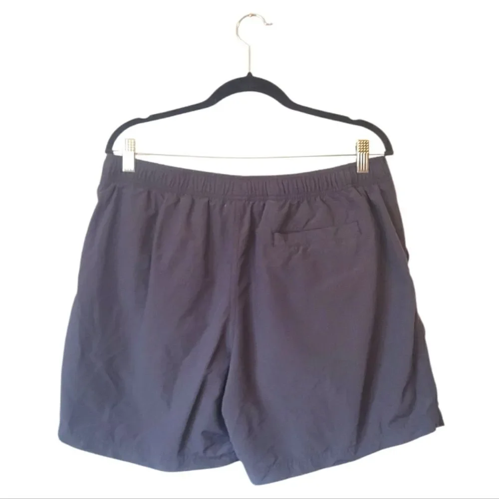 L.L. Bean Men's Black Athletic Swim Trunk Shorts Size L